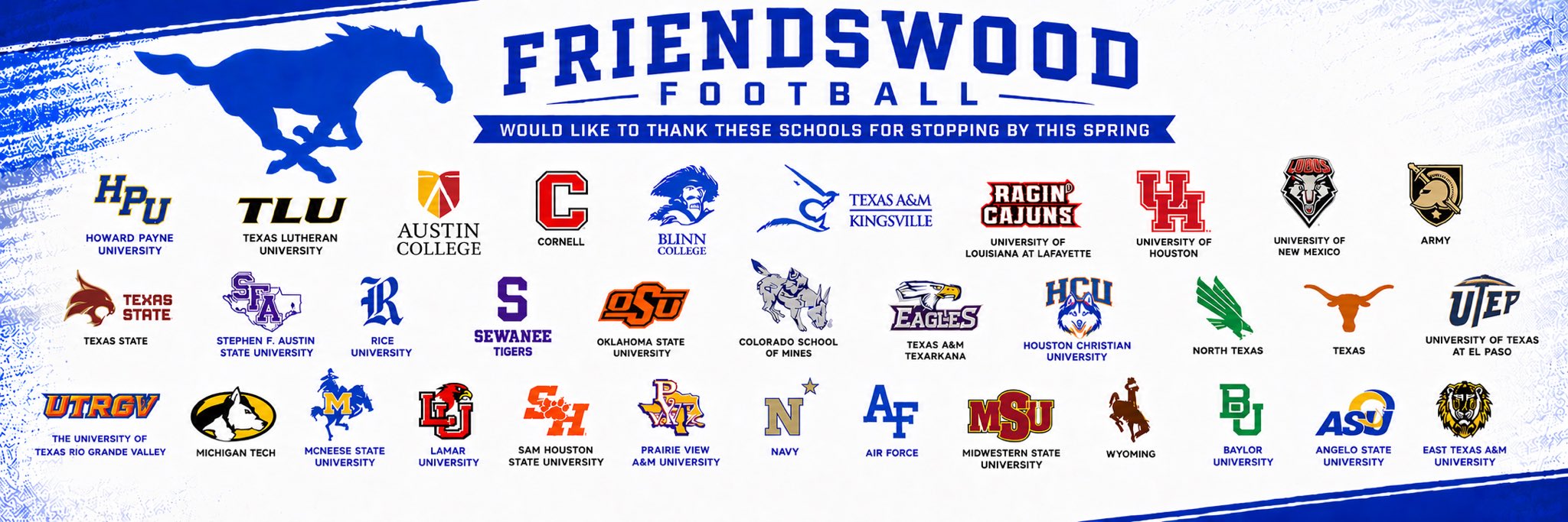 Friendswood High School Spring Game 2026